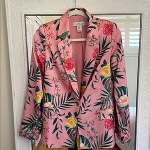 Rachel Zoe Vibrant Floral Blazer (Fully Lined)